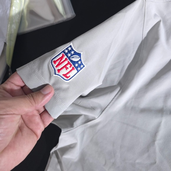 Nike Cleveland Browns Polo On Field NFL Mens Shirt XL Dri-Fit Stretch Wicking - Picture 10 of 14